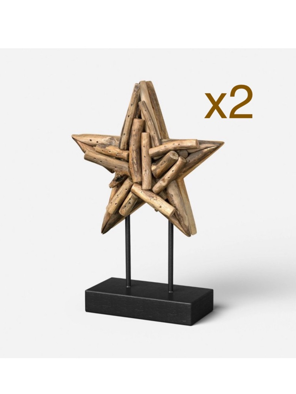 Threshold Small Driftwood Star Decor